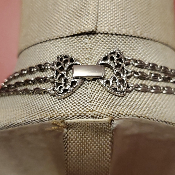 Victorian Repro Inverted Glass Cameo Necklace - Picture 5 of 6